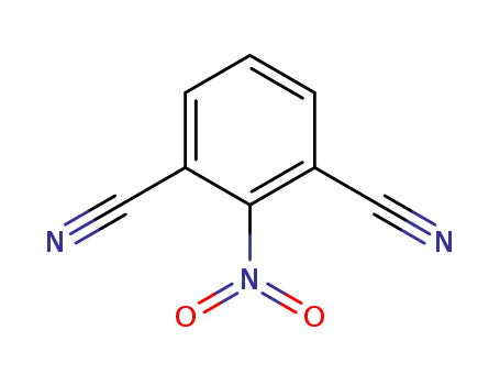 Molecular Structure of 51762-72-2 (2-NITROISOPHTHALONITRILE)