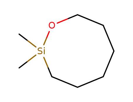Molecular Structure of 86517-57-9 (2,2-Dimethyl-[1,2]oxasilocane)