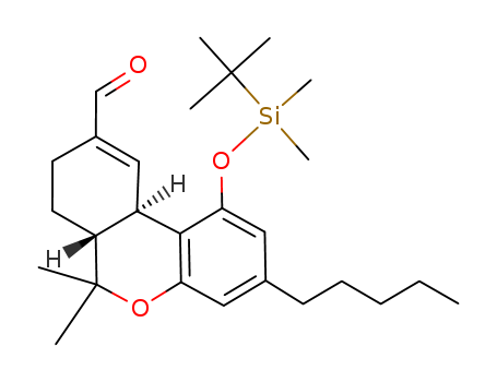 1-O-[(tert-Butyl)dimethylsilyloxy]-9-formyl-?9-tetrahydro Cannabinol