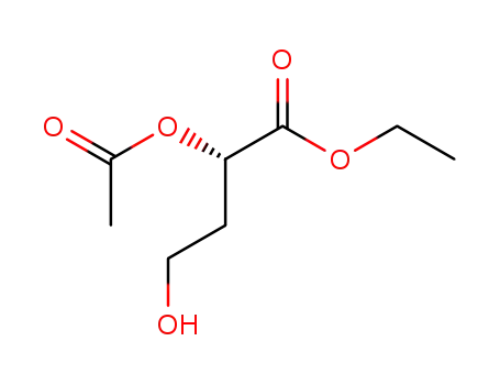 Butanoic acid, 2-(acetyloxy)-4-hydroxy-, ethyl ester, (2S)-
