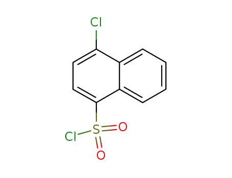 4- 클로로-나프탈렌 -1- 술 포닐 염화물