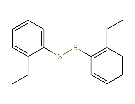 Molecular Structure of 4500-66-7 (Disulfide, bis(o-ethylphenyl))