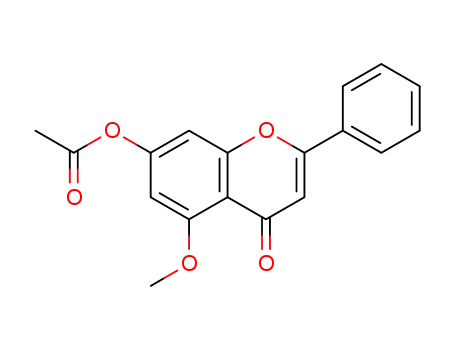 7-acetoxy-5-methoxyflavone