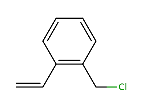 Molecular Structure of 22570-84-9 (1-(chloromethyl)-2-vinylbenzene)
