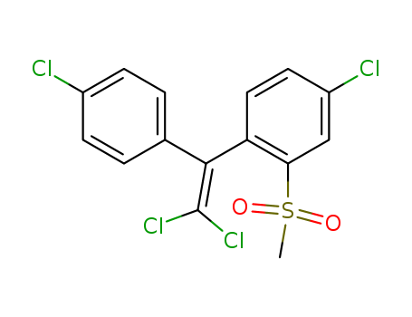 4-chloro-1-[2,2-dichloro-1-(4-chlorophenyl)ethenyl]-2-methylsulfonylbenzene