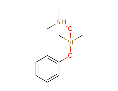 Molecular Structure of 70761-91-0 (Disiloxane, 1,1,3,3-tetramethyl-1-phenoxy-)