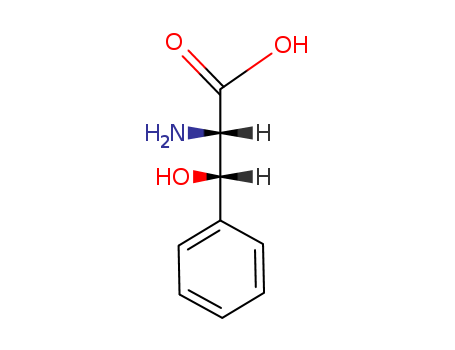 D-Phenylalanine, b-hydroxy-, (bS)-rel-