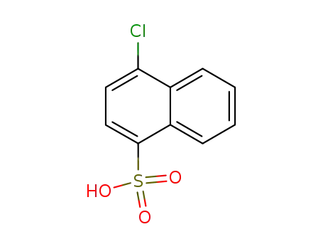 Molecular Structure of 6328-72-9 (4-chloronaphthalene-1-sulfonic acid)