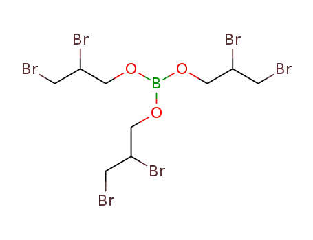 boric acid tris-(2,3-dibromo-propyl ester)