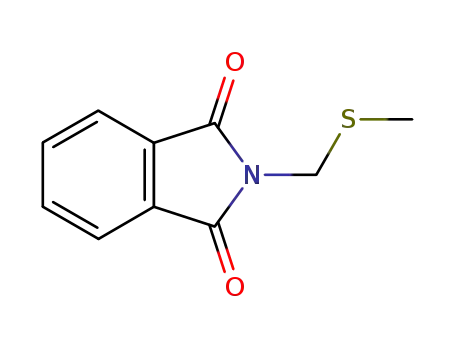 Molecular Structure of 20044-28-4 (1H-Isoindole-1,3(2H)-dione, 2-[(methylthio)methyl]-)