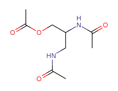 3-acetoxy-1,2-bis-acetylamino-propane