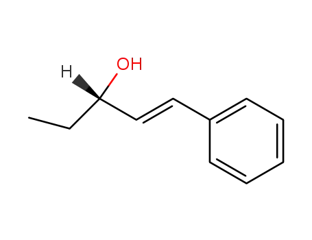 Molecular Structure of 103729-97-1 (1-Penten-3-ol, 1-phenyl-, (1E,3S)-)