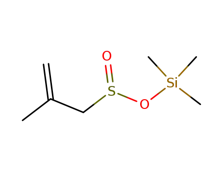 2-Propene-1-sulfinic acid, 2-methyl-, trimethylsilyl ester