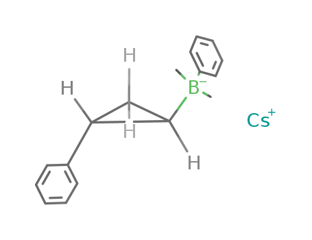 Molecular Structure of 132514-55-7 (cesium phenyl(2-phenylcyclopropyl)dimethylborate)