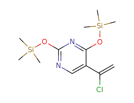 5-(1-Chloro-vinyl)-2,4-bis-trimethylsilanyloxy-pyrimidine