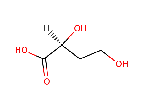 Molecular Structure of 62445-25-4 ((S)-2,4-DIHYDROXYBUTYRIC ACID)