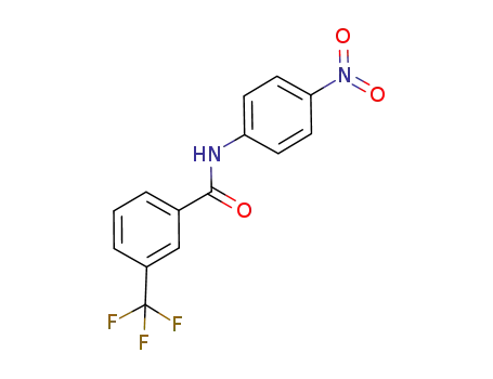 Molecular Structure of 441053-37-8 (N-(4-Nitrophenyl)-3-(trifluoromethyl)benzamide)