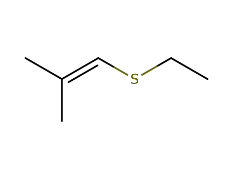 1-Propene, 1-(ethylthio)-2-methyl-