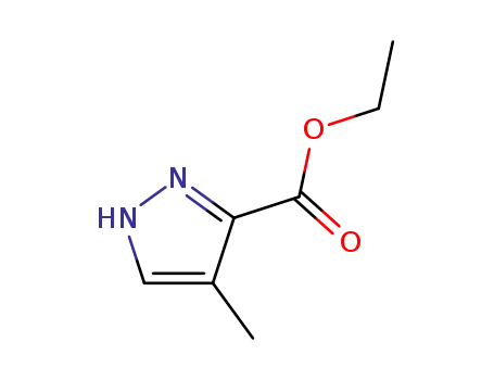 Molecular Structure of 6076-12-6 (Ethyl 4-Methylpyrazole-3-carboxylate)