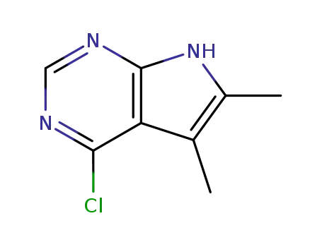 4-Chloro-5,6-dimethyl-7H-pyrrolo[2,3-d]pyrimidine