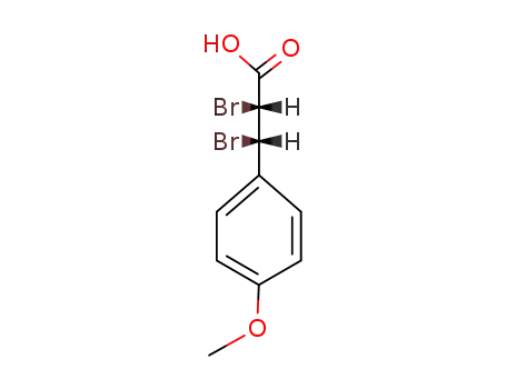 (2RS,3SR)-2,3-dibromo-3-(4-methoxyphenyl)propanoic acid