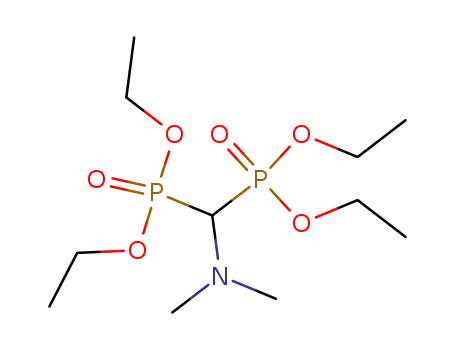 Molecular Structure of 18855-52-2 (TETRAETHYL DIMETHYLAMINOMETHYLENEDIPHOSPHONATE)