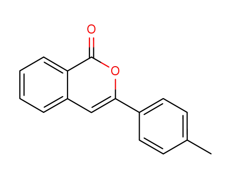 Molecular Structure of 62827-73-0 (1H-2-Benzopyran-1-one, 3-(4-methylphenyl)-)
