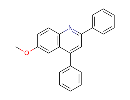 Quinoline, 6-methoxy-2,4-diphenyl-