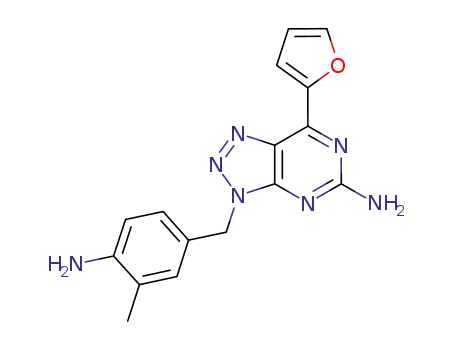 Molecular Structure of 442908-10-3 (Vipadenant)
