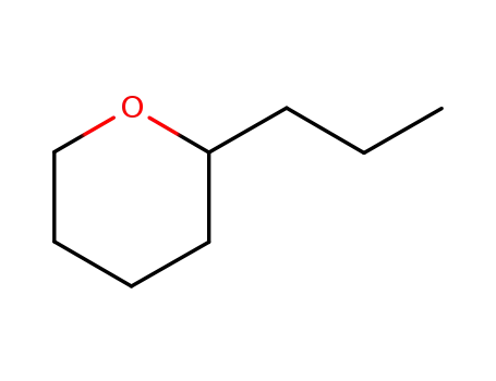 Molecular Structure of 3857-17-8 (2-N-PROPYLTETRAHYDROPYRAN)
