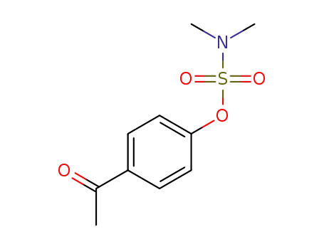 Molecular Structure of 1432739-32-6 (4-acetylphenyl N,N-dimethylsulfamate)