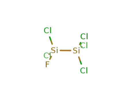 Molecular Structure of 18356-60-0 (Cl<sub>2</sub>FSiSiCl<sub>3</sub>)
