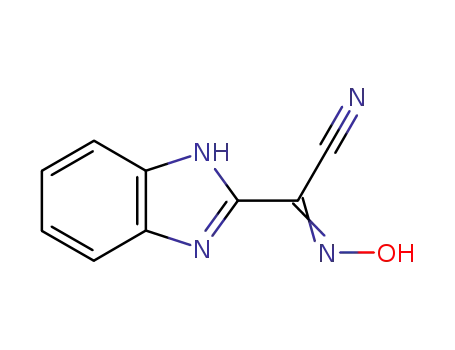 1H-벤즈이미다졸-2-아세토니트릴,알파-(히드록시이미노)-(9CI)