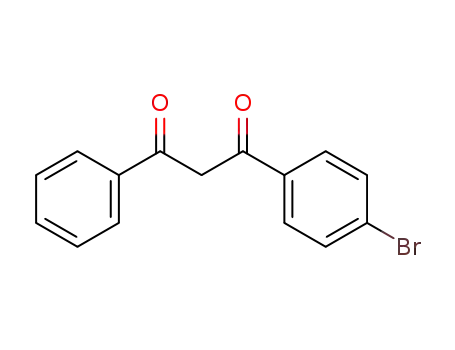 Molecular Structure of 25856-01-3 (1-(4-bromophenyl)-3-phenylpropane-1,3-dione)