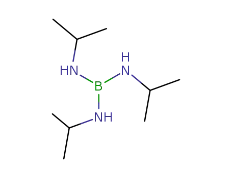 Molecular Structure of 22238-43-3 (Boranetriamine, N,N',N''-tris(1-methylethyl)-)