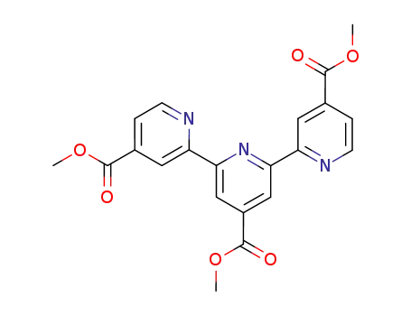 Molecular Structure of 330680-46-1 (Trimethyl 2,2':6',2''-terpyridine-4,4',4''-tricarboxylate)