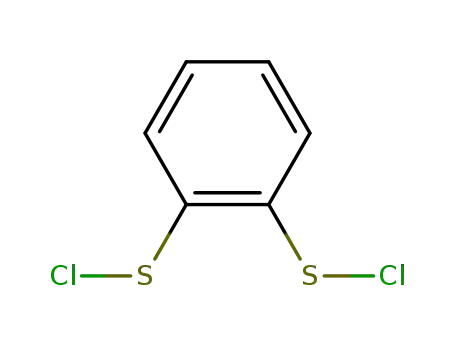 Molecular Structure of 30818-49-6 (benzene-1,2-bis(sulphenyl chloride))