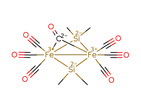 bis(μ-dimethylsilylene)-μ-carbonyl bis(tricarbonyliron)(Fe-Fe)