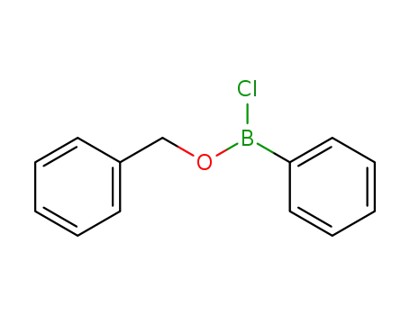 Molecular Structure of 100375-51-7 (benzyloxy-chloro-phenyl-borane)