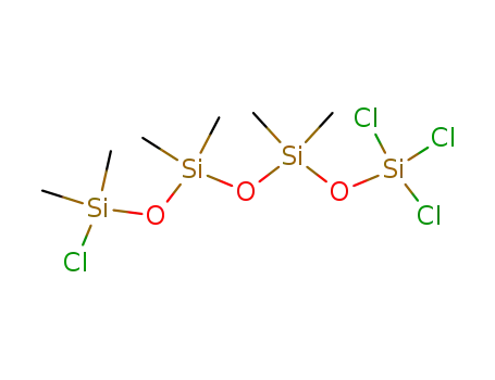 Molecular Structure of 5827-42-9 (1,1,1,7-tetrachlorohexamethyltetrasiloxane)