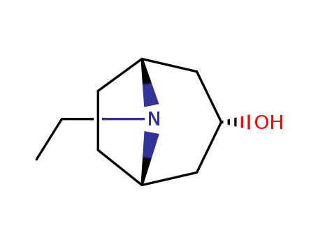 endo-8-ethyl-8-azabicyclo<3.2.1>octan-3-ol