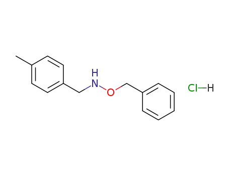 N-(p-methylbenzyl)-O-benzylhydroxylamine hydrochloride