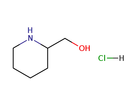 Molecular Structure of 56098-47-6 (2-Piperidinemethanol, hydrochloride)