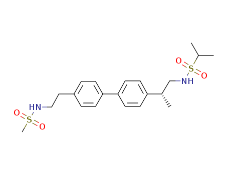 (R)-N-(2-(4'-(2-(methylsulfonamido)ethyl)-[1,1'-biphenyl]-4-yl)propyl)propane-2-sulfonamide