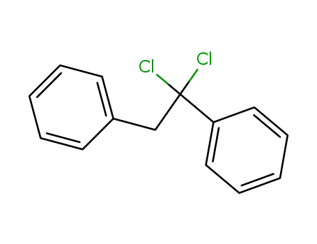 Benzene, 1,1'-(1,1-dichloro-1,2-ethanediyl)bis-