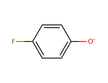 4-fluorophenolate anion