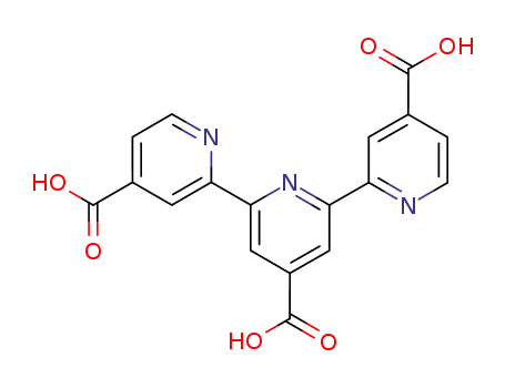 Molecular Structure of 216018-58-5 (2,2':6',2''-TERPYRIDINE-4,4',4''-TRICARBOXYLIC ACID)