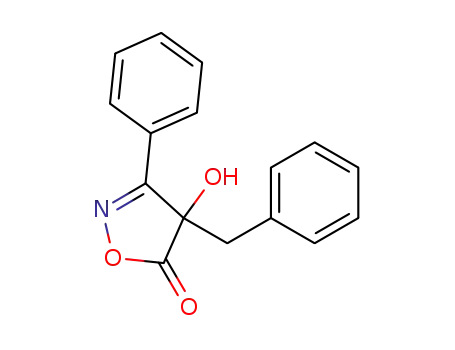 4-benzyl-4-hydroxy-3-phenylisoxazoline-5-one