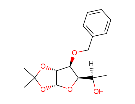6-Deoxy-1-O,2-O-isopropylidene-3-O-benzyl-α-D-glucofuranose
