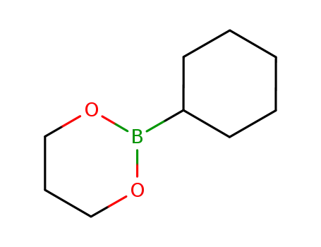 Molecular Structure of 30169-75-6 (1,3,2-Dioxaborinane, 2-cyclohexyl-)